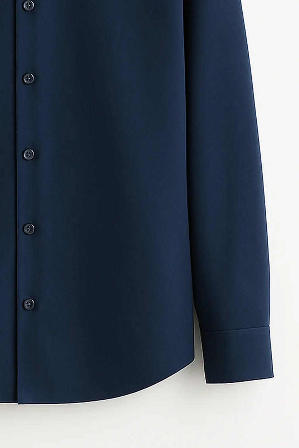 Gentlehaus's Signature Dak Blue Camp Collar Design with Crisp Stitching and Polished Look Shirt